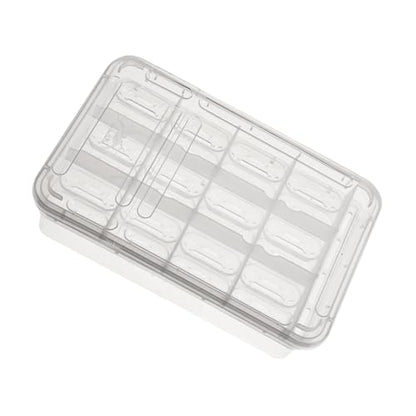 NOLITOY Compartment Isolation Box for Reptile Egg Incubation Hatching Box for Snakes Turtles Geckos and Lizards Easy to Clean and Manage