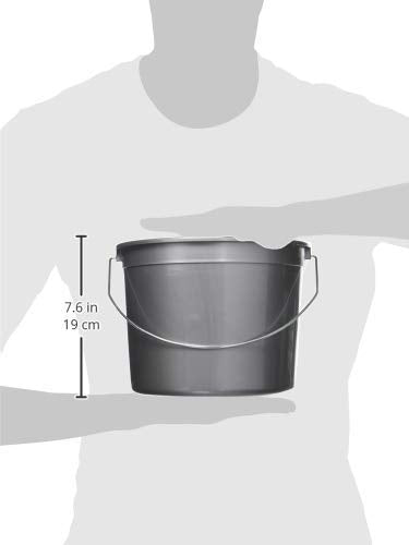 Encore Plastics 01605 Promotional Pail, 5 Quart, Silver