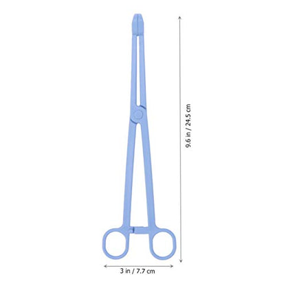 BESPORTBLE 1pc Plastic Pet Cleaning Stool Clamp for Reptiles Lizards and Birds and Easy to Use Waste Removal Tool Scissor Design for Convenient Cleaning - size: Size 2