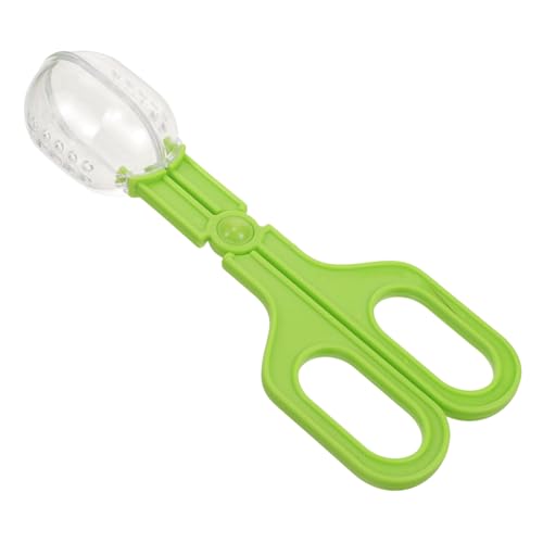 Happyyami Outdoor Multi-Functional Poop Cleaning Clamp Scoop Aquarium Grabber Tool for Reptile Feeding Safe Design for Quick Waste Cleanup and Efficient Catching