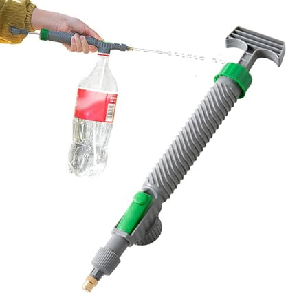 Green Handheld Sprayer - High Pressure Air Pump Manual Sprayer with Adjustable Nozzle - Garden Pump Sprayer - Hand Pump Sprayer Pressure Sprayer Top for Home Lawn and Garden Sprayer
