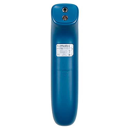PetMedics by iHome Dog Thermometer for Pets Ear or Belly No Contact Scan - Large Number Digital Lit Display - Batteries Included - Canine and Pet Fever Detection
