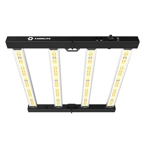 LED Grow Lights for Indoor Plants Full Spectrum Growing Light Bar Plant Hanging Growing Lamps Seedling Daisy Chain Dimmable 4x4ft Coverage - size: 260watts