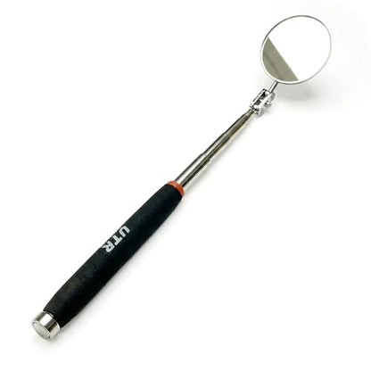UTR Perfect - 2 in 1 - One side - 2" Telescopic Mirror for Inspection, Flexible Mirror 360 Rotation. Other side - 8lb Steel Magnet for Magnetic Pick-up. Two Tools Combined Together