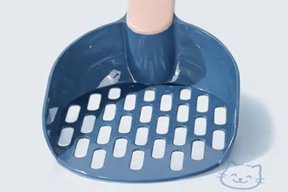 Cat Litter Scoop Sifter, Lightweight & Durable Scooper – Compact Modern Colorful Design for Clumping, Pellet & Clay Litter