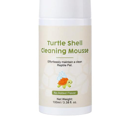 Reptile Cleaner Liquid - 100ml Gentle Moisturizing Reptiles Foaming Cleanser, 1Piece Hydrating Wash for Maintenance, Tropical Scent Pump with Soap Free Formula, Care Tool, Hygiene Mist for Tank