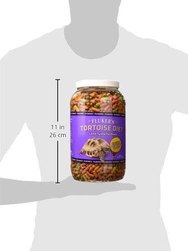Fluker's Tortoise Diet, Large Pellet Food, Land Turtle Formula, 3.5 lbs. - size: 3.5 Pound (Pack of 1)