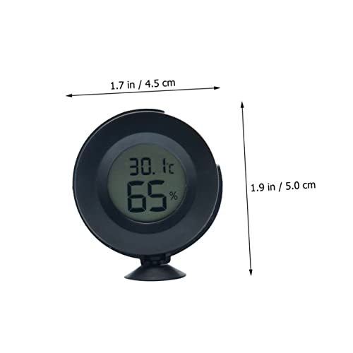 VICASKY 1pc Reptile Hygrometer Thermometer Digital Humidity Monitor for Reptiles Accurate Temperature Gauge with Sensors Durable Construction for Long Term Use