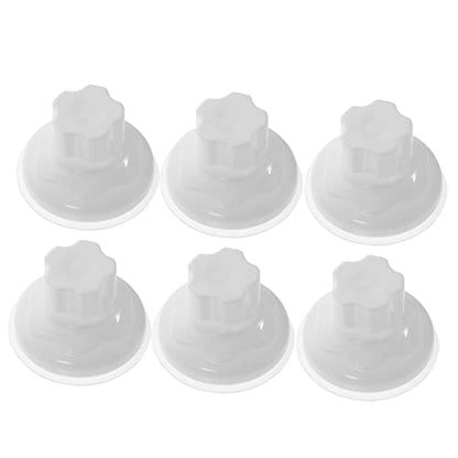 6pcs Bird Window Perch Cups Turtle Platform for Birds Easy to Install Perch for Material for Reptiles and Aquatic Habitats