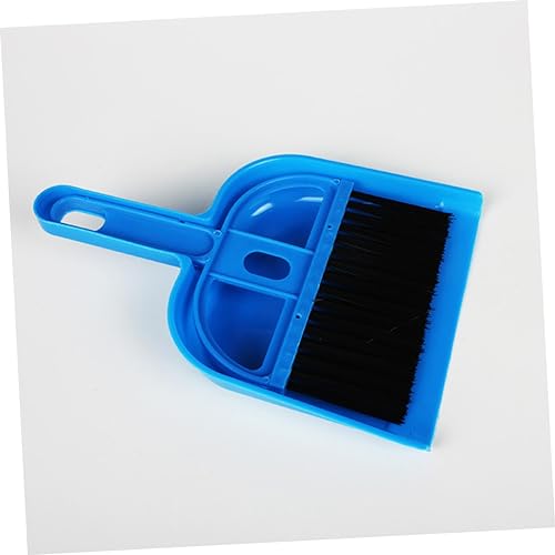 COLLBATH 3pcs Cage Cleaner Broom and Dustpan for Small Animals Portable Pet Cleaning Tool for Guinea Pigs Hamsters Chinchillas and Reptiles Efficient Habitat Maintenance