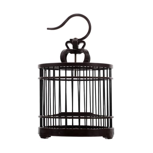 Sosoport Portable Decorative Habitat Cage for Small Animals Reptile Carrier Travel-Friendly Design Versatile Container for Crickets Hamsters and Hummingbirds