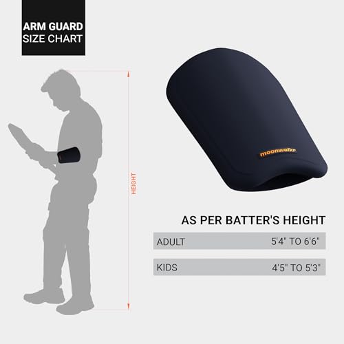 moonwalkr Cricket Arm Guard - color: Blue