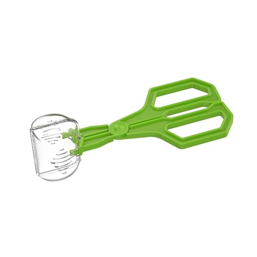 Reptiles Feeding Tongs,Clear Reptiles Feeding Tongs Gentle Creature Catcher Tool with Ergonomic Grip for Safe Handling Easy