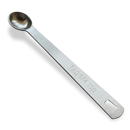 1PCS 1/4tsp(1.25ml) Mini Measuring Spoon, Small Teaspoon for Tiny Amounts | High Precision, Food-Grade, ‌Rust-Free, Dishwasher-Safe, Easy-Read Markings, Multi-Purpose, Sturdy & Durable - size: 1/4tsp|1/12tbsp|1.25ml|1.25cc|0.04oz