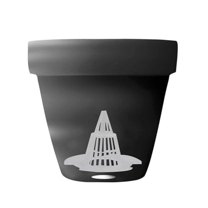 Cone Flower Pot Mesh Pad, 74mm, 10 Pcs | Pot Bottom Grid Mat, Drainage Screens, Drainage Netting