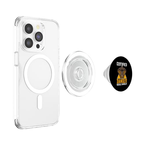 Snake Owner Reptile Snake Handling Gloves Snake Handler PopSockets MagSafe PopGrip for iPhone - style: MagSafe