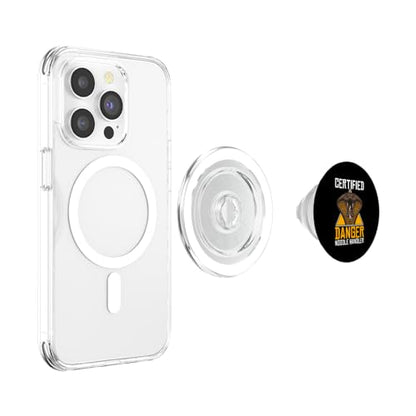 Snake Owner Reptile Snake Handling Gloves Snake Handler PopSockets MagSafe PopGrip for iPhone - style: MagSafe