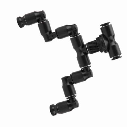 Reptiles Terrarium Nozzle, Reptiles Fogger Mist Sprinkler Rainforest Tank 360 Adjustable Aquarium System