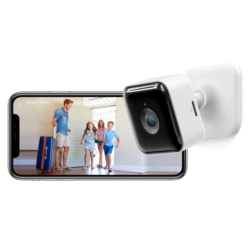 GNCC Indoor Security Camera Dog Camera 1080 PMotion Detection, Cameras for Home Security with 2-Way Audio Siren, Night Vision, Cloud & SD Card Storage, Works w/Alexa & Google Home, 2.4G WiFi(only), C2 | Cameras for Home Security with 2-Way Audio Siren, Ni