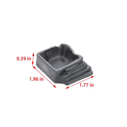 6 Pack Tarantula Water Bowl Hermit Crab Resin Dish for Reptile Tarantula Spider Millipede Insect (Large: 0.94" D, 0.47" H)
