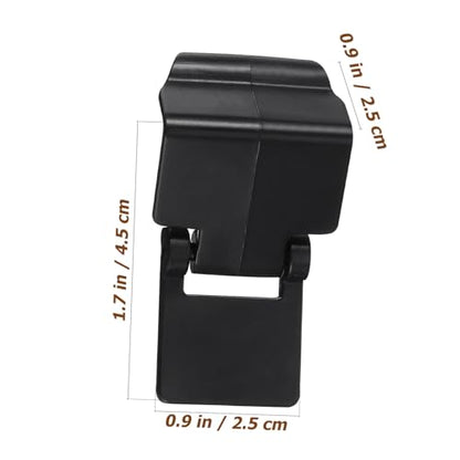HEMOTON 6pcs Reptile Feeding Tank Lock Buckles Lightweight Escape Clips for Turtle Terrarium for Glass Aquariums and Insect Boxes Durable and Ventilated Design