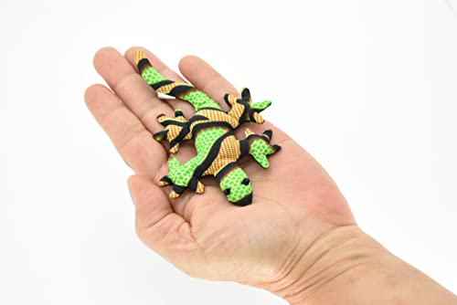 Gecko, Green, Reptiles, Green, Hand Made, Thailand Sand Creatures, Toy, Paper Weight, Bean Bag, Cornhole 3" TH7 BB67