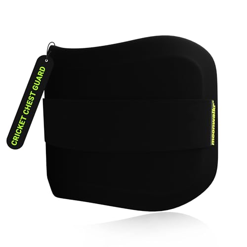 moonwalkr Cricket Chest Guard - color: Black