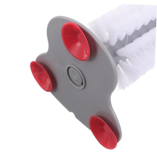 Yardwe Turtle Brush Dual Function Suction Cup Glass Aquarium Cleaning Turtle Tank Accessories