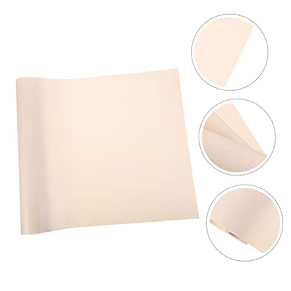 MERRYHAPY Eva Reptile Carpet Mat Non-Slip Terrarium Bedding for Tortoises Lizards and Snakes Soft Eva Material Easy Clean Substrate Lotus Pink - color: Beige
