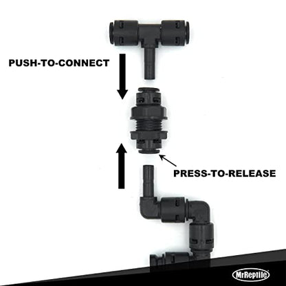 MrReptile Reptile Mister Nozzles, 2-Pack, Parts for Reptile Mister Misting System - style: Mister Nozzles