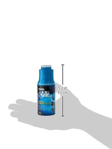 Fluval AquaPlus Water Conditioner, Aquarium Water Treatment, 4 Oz., A8342 - size: 4 oz.