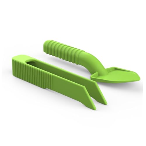 VICASKY 5set Reptile Cleaning Tools Poop Scooper and Feeding Tweezers for Terrarium Care of Turtles Lizards Snakes and Small Pets