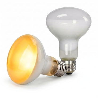 2Pack 100W UVA Simulate Natural Daylight Reptile Heat Lamp Bulbs | Terrarium Reptile Basking Bulbs for Reptiles, Bearded Dragon, Lizard, Chicken, Turtle, Snake