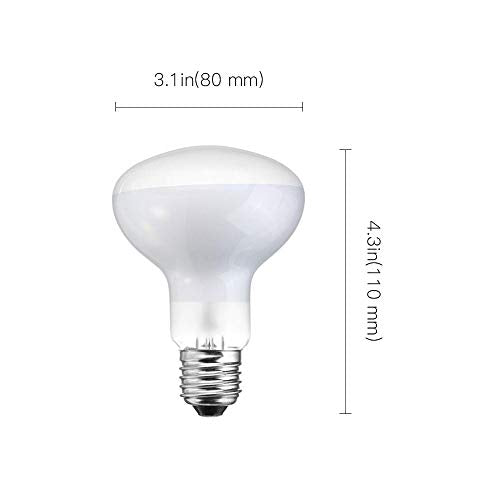 100W UVB UVA Reptile Heat Lamp Bulbs,100W Amphibian Terrarium Basking Spot Lamp,Simulate Natural Sunlight UVA Daylight for Bearded Dragons, Lizards, Turtles, and Snakes,2 Pack