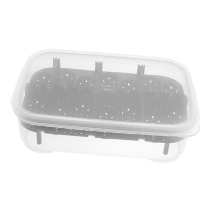 Reptile Egg Incubator with Transparent Hatchery Box for Snakes Lizards Tortoises Premium Breeding Container for Reptile Pets Durable