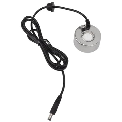 Ultrasonic Mist Maker, Aluminum Mist Maker Fog Maker Water Mister Terrarium Mister DC 12V Interface Indoor Fountain Landscape Atomizer Humidifier for Fishtank