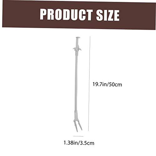 SaditY 15 Pcs Aquatic Planting Clip Plastic to Go Containers Pro Tools Glass Containers Reptile Feeding Tweezers Fish Tank Tongs Grabber Tool for Aquascaping Professional Aquarium Tongs, Greyx5pcs