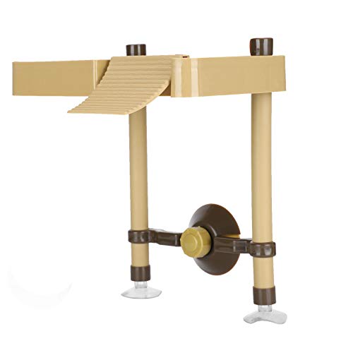 Basking Platform, Multifunction Reptile Basking Platform Tortoise Basking Platform Platform Floating Dock for Bathing Resting Playing