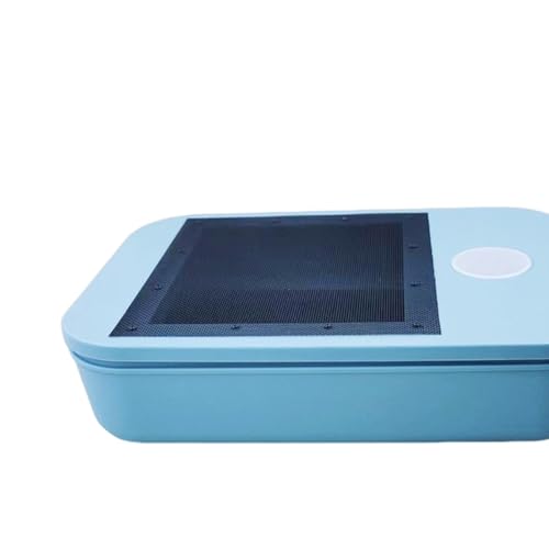 Reptile Breeding Box Clear Terrarium House Feeding Storage Live Food Breeding Box Efficient pp Material Suitable for pet Care Educational Display, with Hole - color: with hole