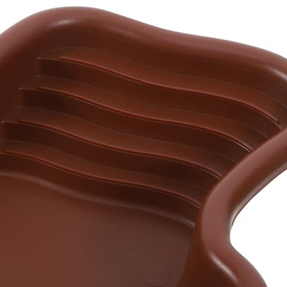 Alipis Large Plastic Turtle Soaking Tub Reptile Water Dish Pool for Turtle Bathing Accessory Household Reptile Bathing Basin