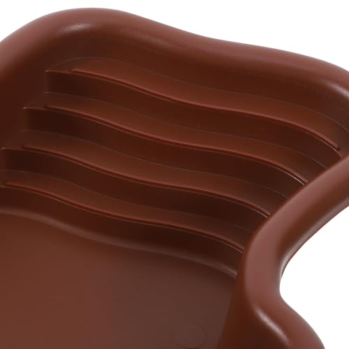 Large Reptile Bathing Pool and Tortoise Water Dish Plastic Turtle Soaking Tub for Terrarium Habitat Reptile Feeding Bowl Suitable for Turtle and Tortoise Care