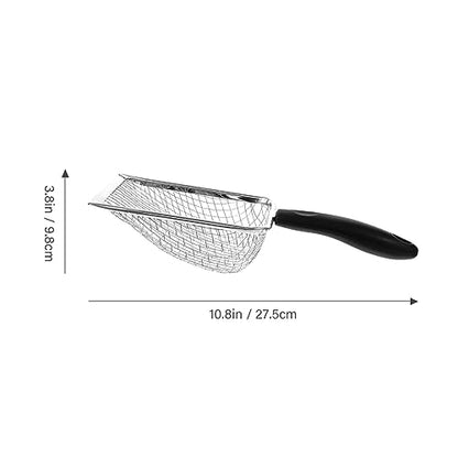POPETPOP Handle Litter Scoop with Mesh Design for Easy Pet Waste Cleaning for Reptile Litter Boxes and Convenient Poop Shovel for Cat and Reptile Owners