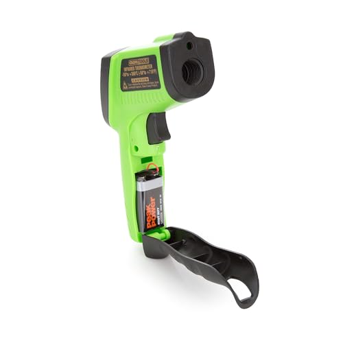 OEMTOOLS 25245 Infrared Thermometer, No-Contact Thermometer for Hot, Hazardous, and Hard-to-Reach Objects, Laser Pointer for Accurate Temperature Measurement