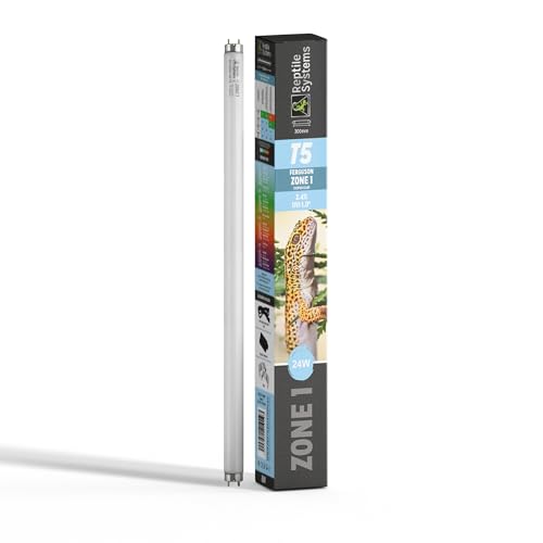 Reptile Systems T5 Ferguson Zone 1 Reptile Lamp – 22-in, 24-watt – Light for Reptiles, Chameleons & Geckos – Ideal for Tanks & Vivariums