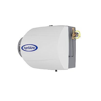 AprilAire 500M 12-gal. Whole-House Small Bypass Evaporative Humidifier with Manual Control for up to 3,600 sq. ft. + AprilAire Model 5843 Humidifier Installation Kit - style: Humidifier + Installation Kit
