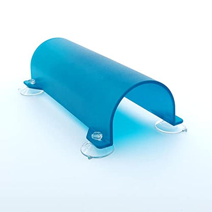 Brand Betta Tunnel (Translucent Lagoon Blue) - color: Translucent Lagoon Blue