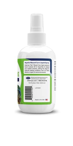 Vetericyn Plus Reptile Wound Care Spray | Reptile Skin Repair, Help Care for Reptile Wounds, Including Scale Rot, Lamp Burns, and Shedding. 3 Ounces