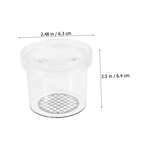 16-Piece Portable Critter Observation Box Set for Kids Plastic Magnifying Container Feeding Supplies for Outdoor Nature Exploration