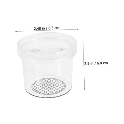 16-Piece Portable Critter Observation Box Set for Kids Plastic Magnifying Container Feeding Supplies for Outdoor Nature Exploration