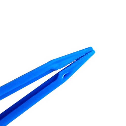 10 Pcs 18cm Long Plastic Tweezers Reptiles Feeding Tongs Aquarium Plants Tweezers Craft Beading Tweezers for Jewelry Making